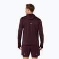 Bluză de alergare pentru bărbați ASICS Road Winter Ls Hoodie dark currant 3
