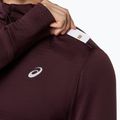 Bluză de alergare pentru bărbați ASICS Road Winter Ls Hoodie dark currant 7