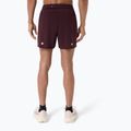 Pantaloni scurți de alergare pentru bărbați Asics Road 5In Short Dark Currant 3