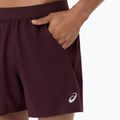 Pantaloni scurți de alergare pentru bărbați Asics Road 5In Short Dark Currant 7