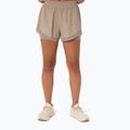 Pantaloni scurți de alergare pentru femei ASICS Nagino Run 2-N-1 greige