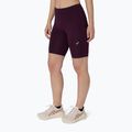 Pantaloni scurți de alergare pentru femei Asics Road High Waist 8In Sprinter dark aubergine 4