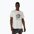 Tricou de alergare pentru bărbați Asics Fujitrail Logo Ss Top Cream