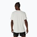 Tricou de alergare pentru bărbați Asics Fujitrail Logo Ss Top Cream 3