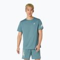 Tricou de alergare pentru bărbați ASICS Icon foggy teal