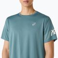Tricou de alergare pentru bărbați ASICS Icon foggy teal 5