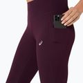 Colanți de alergare pentru femei ASICS Nagino Run dark aubergine 7