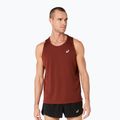 Tricou de alergare pentru bărbați ASICS Core Singlet singed red
