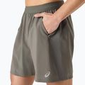 Pantaloni scurți de alergare pentru bărbați Asics Road 2-N-1 7In Short Truffle Grey 4