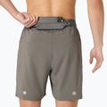 Pantaloni scurți de alergare pentru bărbați Asics Road 2-N-1 7In Short Truffle Grey 5