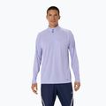 Longsleeve de alergare pentru bărbați ASICS Road Lite-Show 1/2 Zip Top Vapor