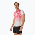 Tricou de alergare pentru bărbați ASICS Fujitrail Elite Graphic crem 4