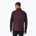 Vestă de alergare pentru bărbați Asics Road Winter Gilet dark currant 3