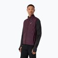 Vestă de alergare pentru bărbați Asics Road Winter Gilet dark currant 4