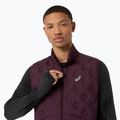 Vestă de alergare pentru bărbați Asics Road Winter Gilet dark currant 5