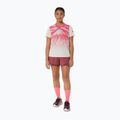 Tricou de alergare pentru femei ASICS Fujitrail Elite Graphic crem 2