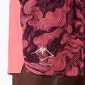 Pantaloni scurți de alergare pentru bărbați Asics Fujitrail All Over Print 5In Short Blazing Coral/Dark Aubergine 6