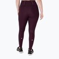 Colanți de alergare pentru femei ASICS Road High Waist Tight dark aubergine 3