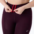 Colanți de alergare pentru femei ASICS Road High Waist Tight dark aubergine 6