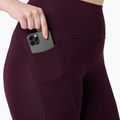 Colanți de alergare pentru femei ASICS Road High Waist Tight dark aubergine 8