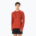 Longsleeve de alergare pentru bărbați ASICS Road Seamless Top singed red