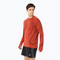 Longsleeve de alergare pentru bărbați ASICS Road Seamless Top singed red 3