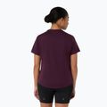 Tricou de alergare pentru femei Asics Fujitrail Logo Ss Top Dark Aubergine 3