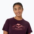 Tricou de alergare pentru femei Asics Fujitrail Logo Ss Top Dark Aubergine 5