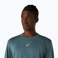 Longsleeve pentru alergare bărbați ASICS Road Seamless teal cețos 5