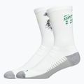 Șosete ASICS Performance Run Crew brilliant white/illuminate yellow/f.eal 2