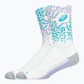 Șosete ASICS Performance Run Crew white/energy aqua 2