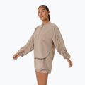 Geacă de alergare pentru femei ASICS Nagino Run Adjustable Jacket greige 4