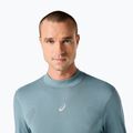 Bluză termoactivă pentru bărbați ASICS Road Winter Seamless Top foggy teal 5