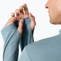 Bluză termoactivă pentru bărbați ASICS Road Winter Seamless Top foggy teal 7