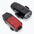 Topeak set de lumini pentru biciclete Power Lux Usb Combo negru T-TMS098