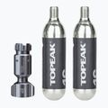 Suport cartuș Topeak Ninja Master+ CO2 Fuel Pack sub coș black