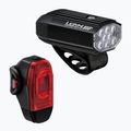 Set de lumini pentru biciclete Lezyne Micro Drive 800+ / KTV Drive+ negru satinat / negru