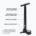 Pompă de bicicletă Lezyne Macro HV Floor Drive ABS 100psi flat black 5