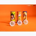 Fluturași pentru badminton VICTOR Dragon Ball Z Synthetic 3 buc. persimmon orange 2