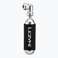 Pompă de bicicletă Lezyne Twin Speed Drive CO2 + 1x nabój 16g gloss silver