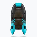 Barcă pneumatică pentru șapte persoane Gladiator B420 AL black/turquoise