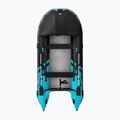 Barcă pneumatică pentru șapte persoane Gladiator C420 AL black/turquoise