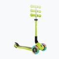 Trotinetă cu 3 roți pentru copii Globber Junior Foldable Lights lime green 7