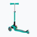 Trotinetă cu 3 roți pentru copii Globber Junior Foldable Lights dark emerald green 2