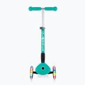 Trotinetă cu 3 roți pentru copii Globber Junior Foldable Lights dark emerald green 3