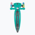 Trotinetă cu 3 roți pentru copii Globber Junior Foldable Lights dark emerald green 4