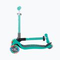 Trotinetă cu 3 roți pentru copii Globber Junior Foldable Lights dark emerald green 6