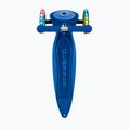 Trotinetă cu 3 roți pentru copii Globber Primo Foldable Plus Lights navy blue 5