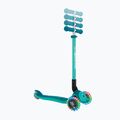 Trotinetă cu 3 roți pentru copii Globber Primo Foldable Plus Lights dark emerald green 7