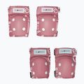 Set de apărători pentru copii Globber Toddler deep pastel pink/shapes